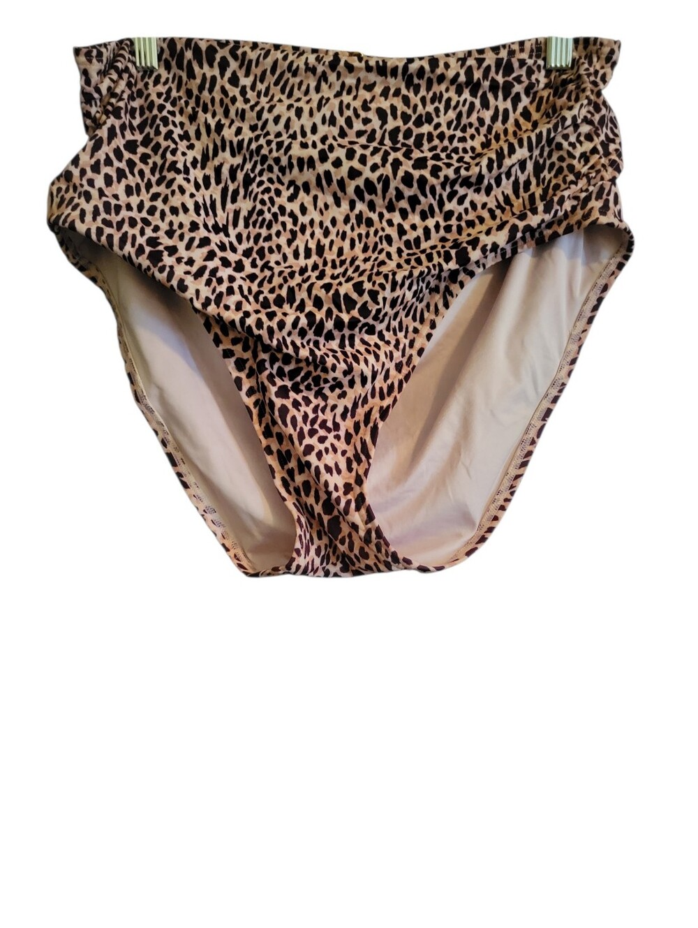 Victoria's Secret Leopard Print High-Waist Bikini Bottoms sz XL